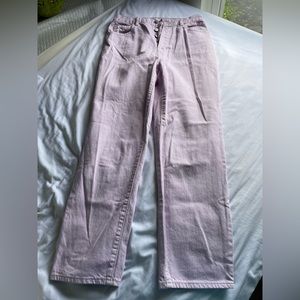 Pacsun high rise straight jeans